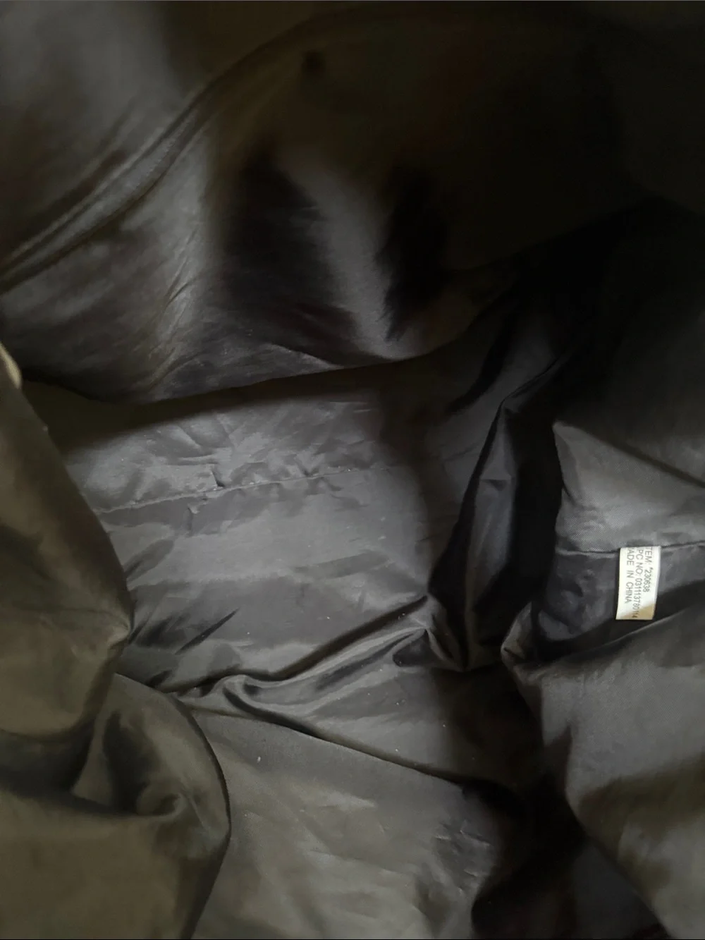 Vintage black leather travel duffle bag- soft leather
